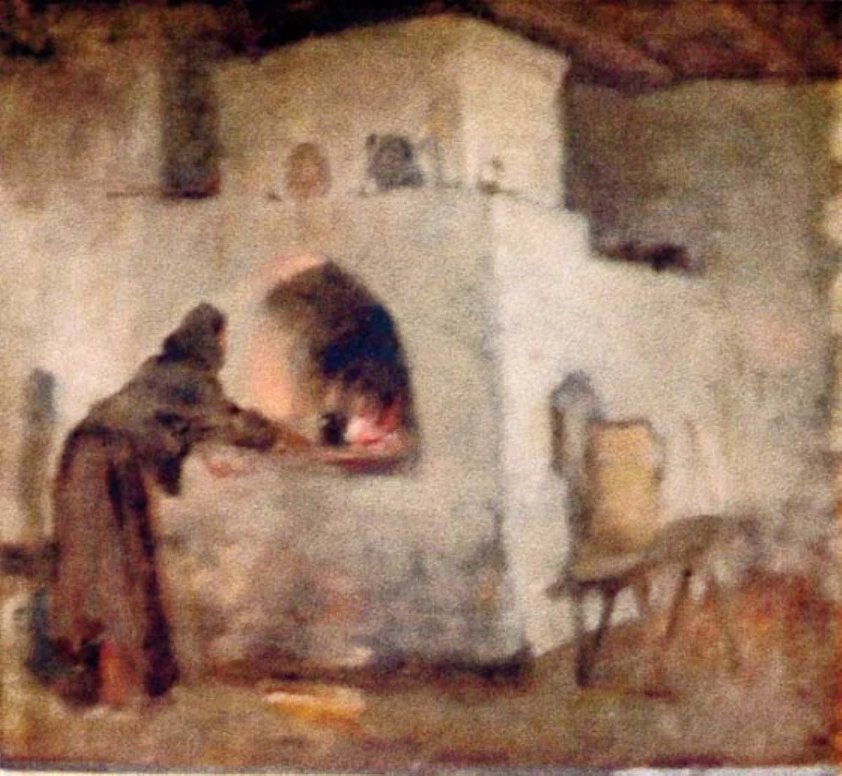 Vatră călugărească, by Nicolae Grigorescu, unspecified