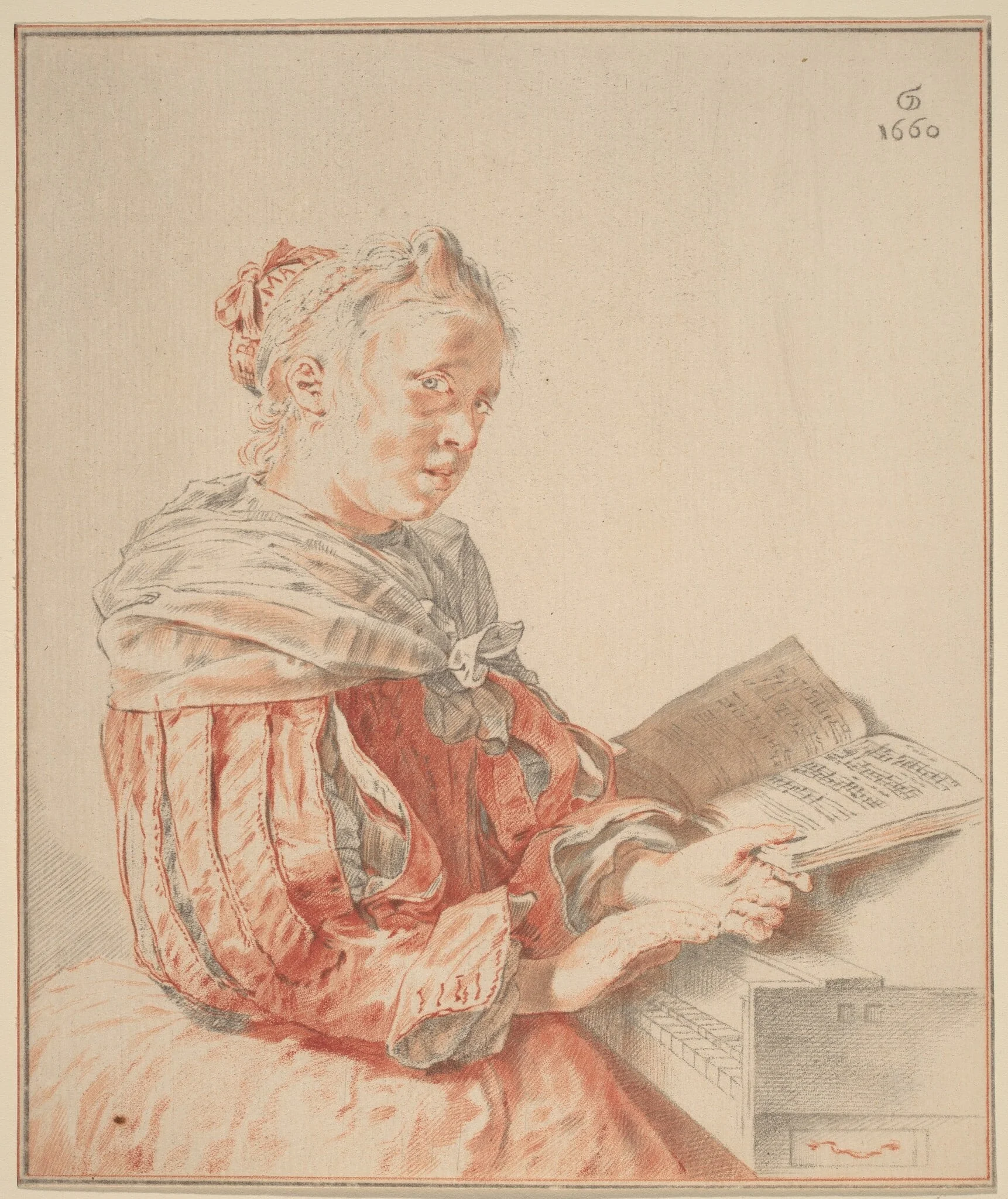 Young Girl at the Keyboard