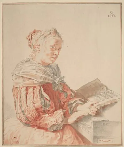Young Girl at the Keyboard