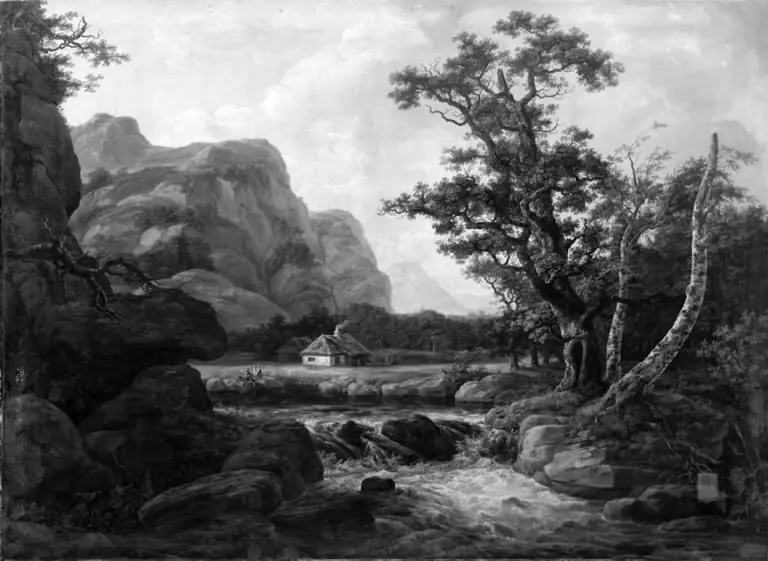 Landscape, Waterfall
