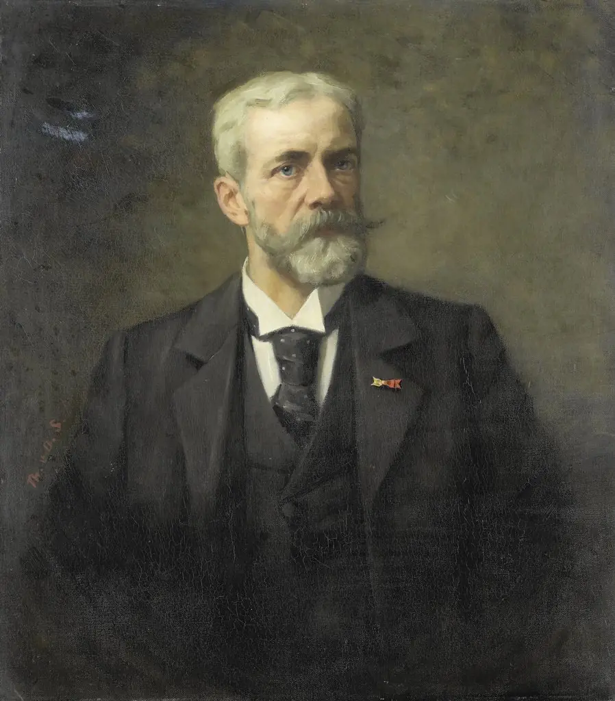 Portrait of Frederik Daniël Otto Obreen (1840-96), director Rijksmuseum
