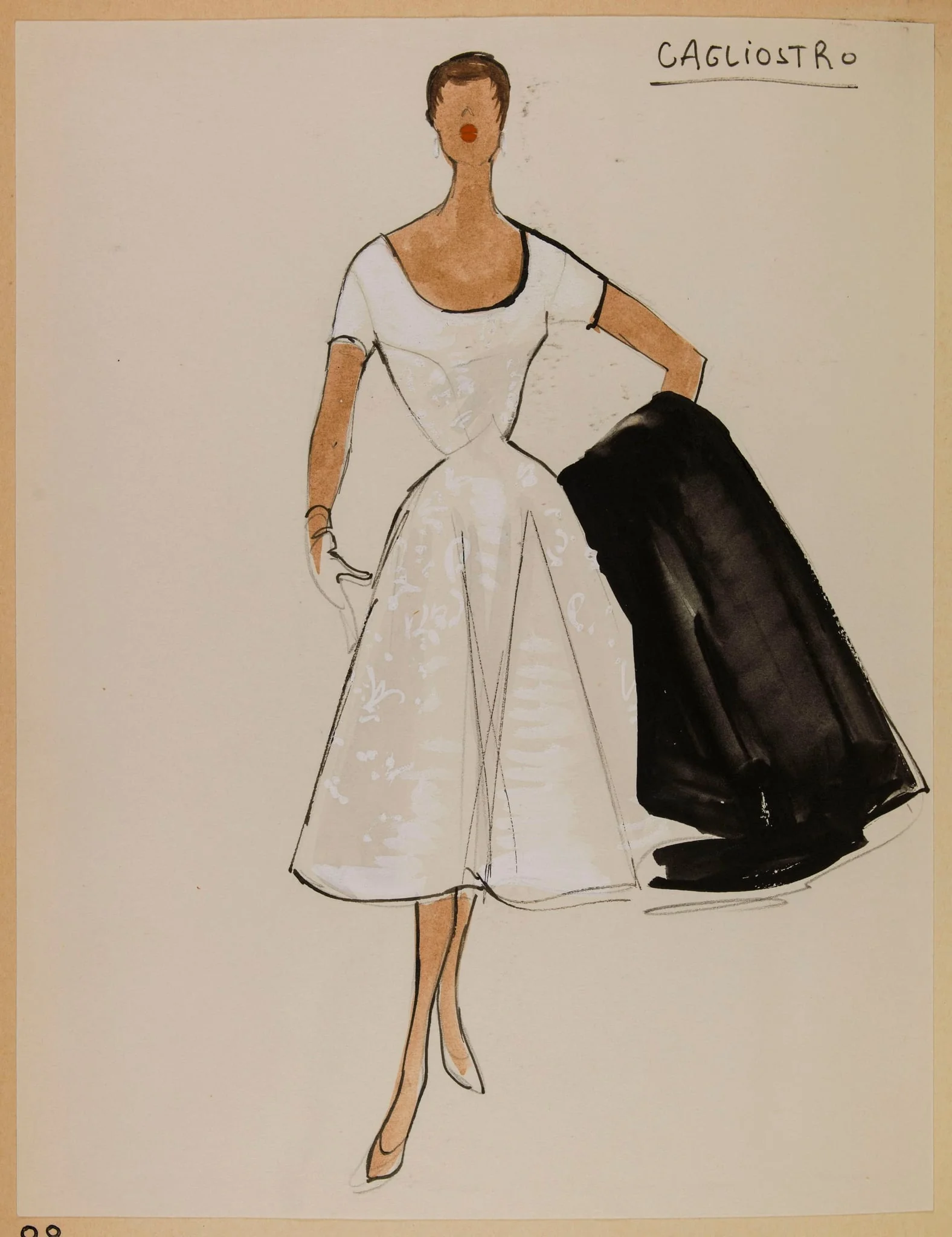 Cagliostro, by Marie-Louise Carven, 1953
