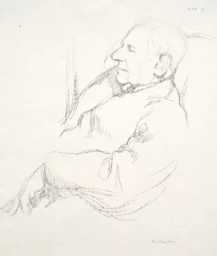 Sir Francis Seymour Haden Asleep
