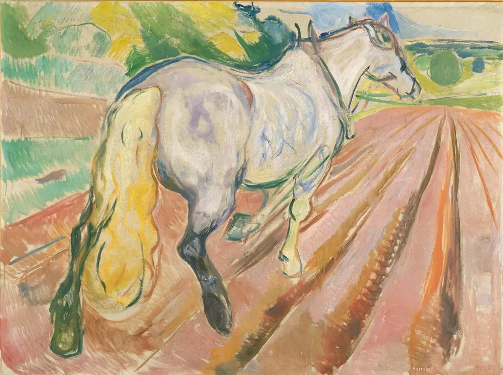 White Horse Seen from the Rear