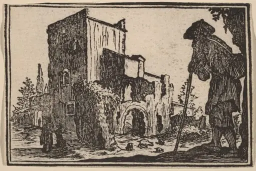 Shepherd and Ruins