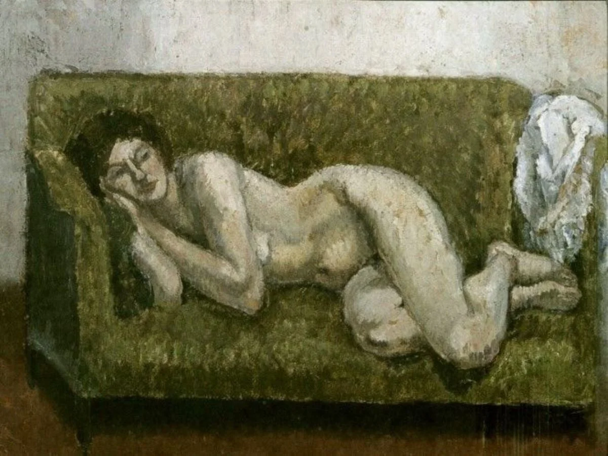 Nud de femeie, by Theodor Pallady, unspecified, 1914