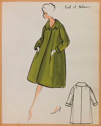 Vert et blanc
