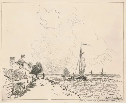 Two Boats at Sail (Les deux Barques à voile)