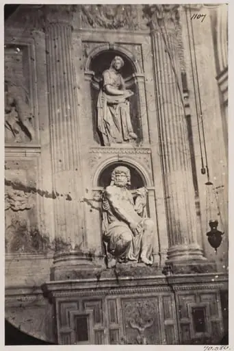 Out of Rome - House of the Blessed Virgin at Loreto. Sculpture of the figures of Prophets, A.D. 1520