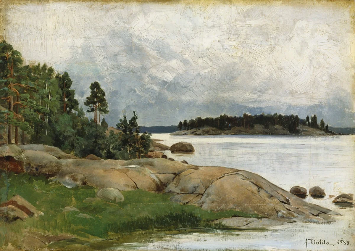 Saaristomaisema - Wiasholmen Pellingin saaristossa