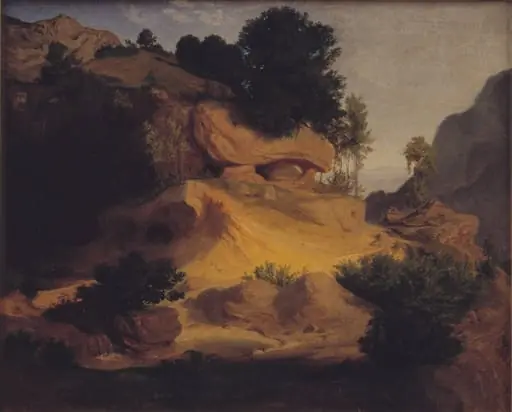 Landscape near Subiaco, Italy