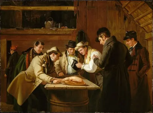 The Raffle (Raffling for the Goose)