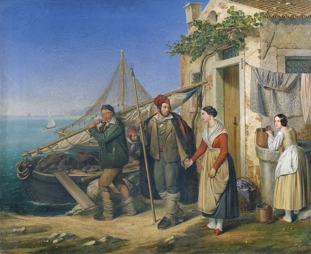 A Venetian Fishing Family