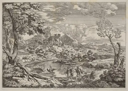 A Man Showing Mercury the Eagle of Jupiter