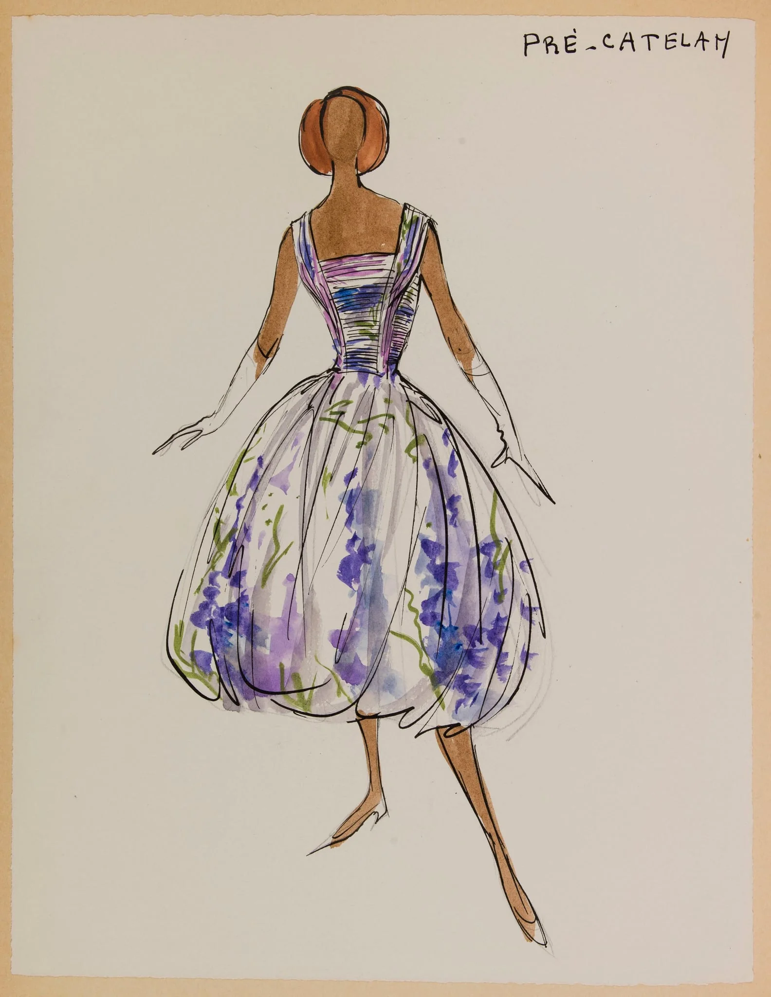 Pré-catelan, by Carven, 1956