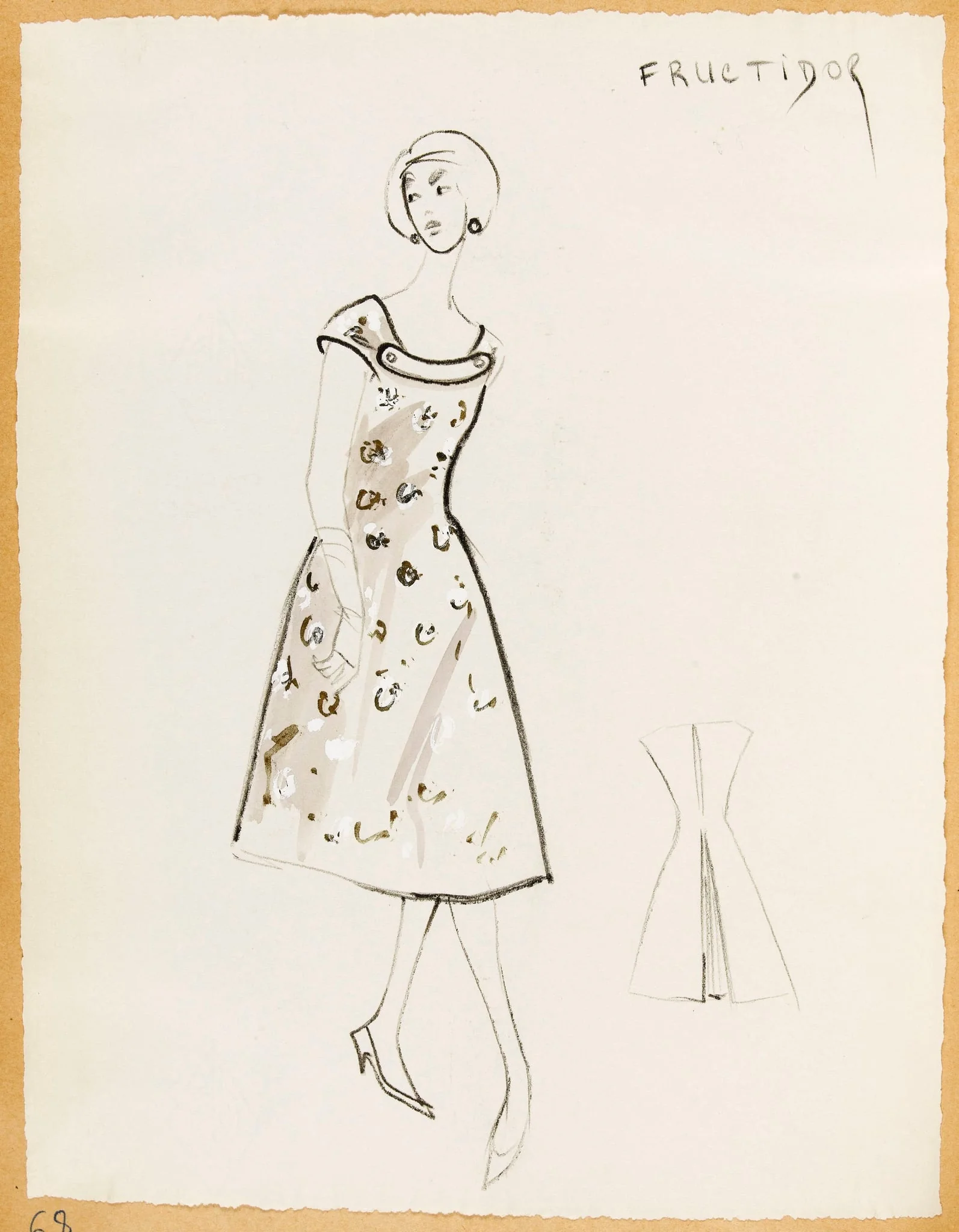 Fructidor, by Carven, 1957