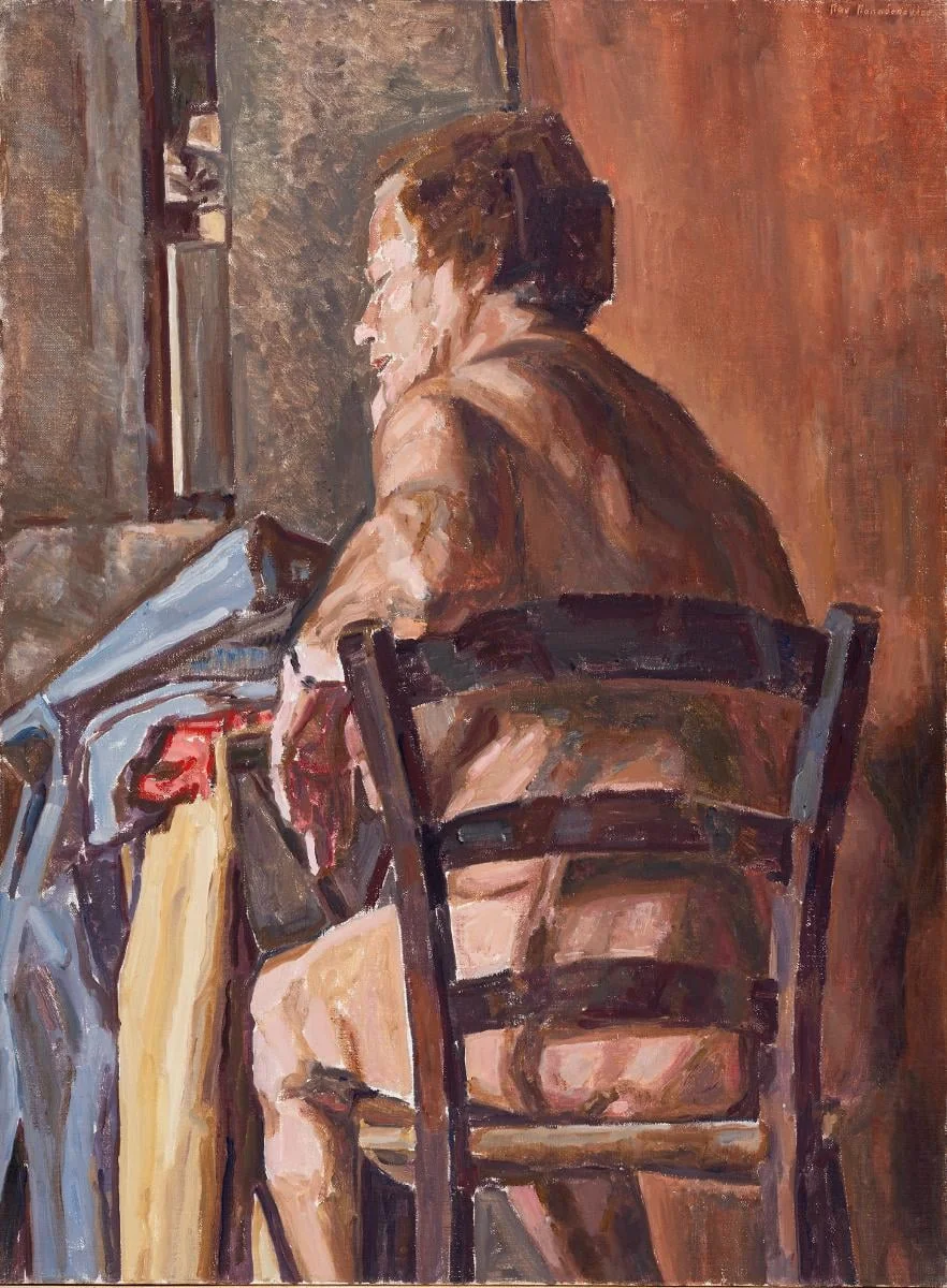 semi-nude study
