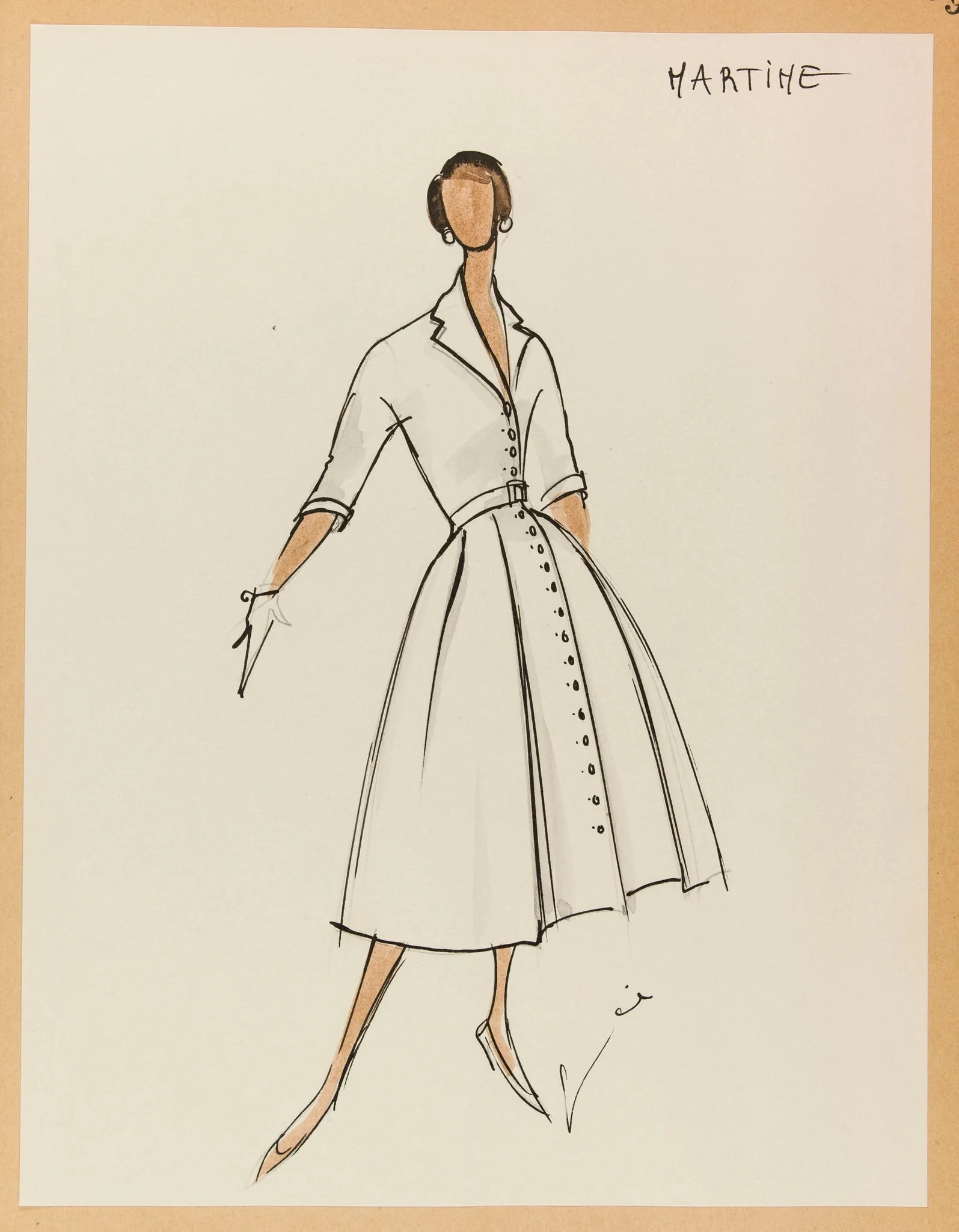 Martine, by Marie-Louise Carven, 1955