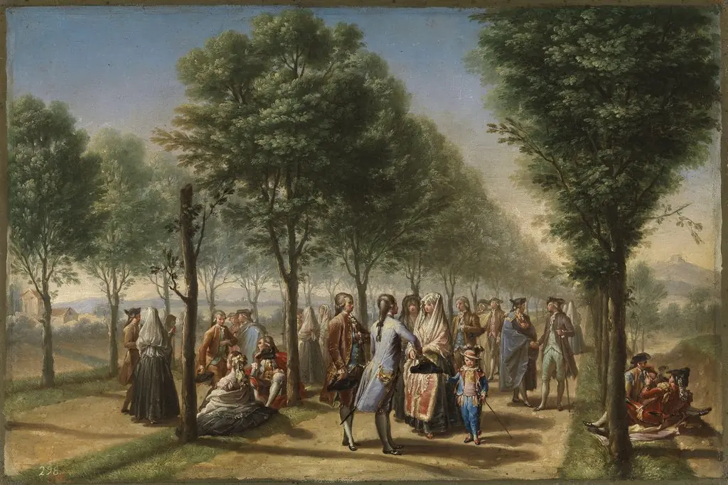 The Paseo de las Delicias