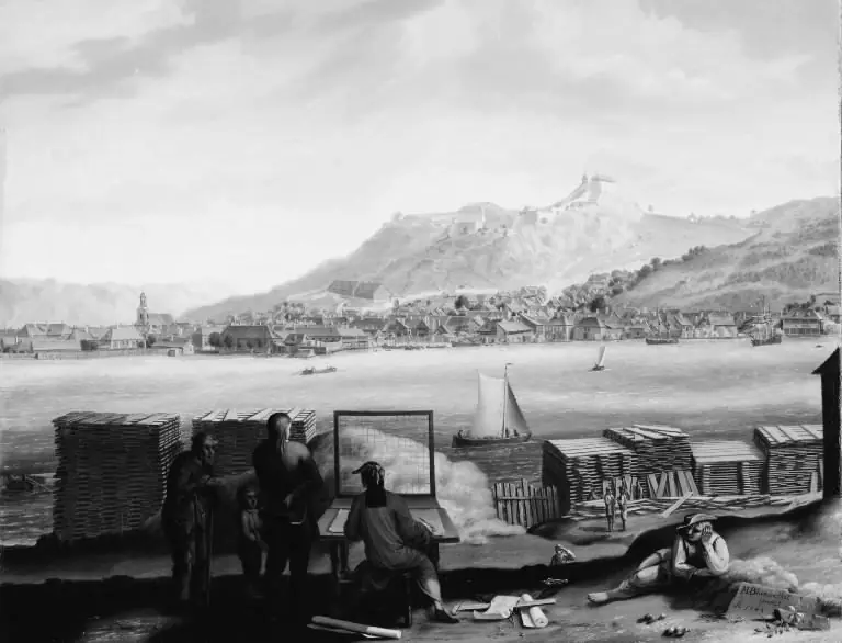View of Frederikshald