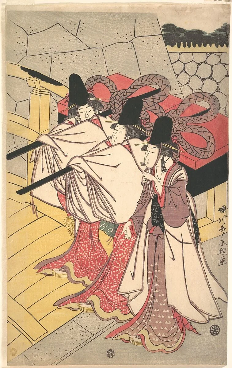 Untitled, by Rekisentei Eiri, ink, 1797