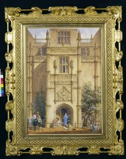 The Porch at Montacute House, Somerset