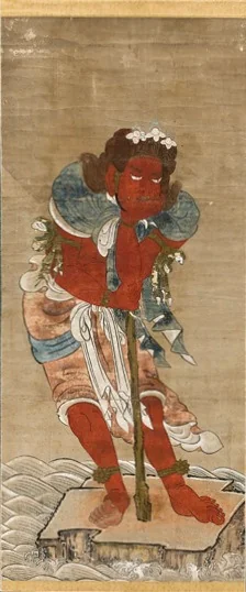 Kongara-Doji (Acólito de Fudo Myo-o), by Unknown, unspecified