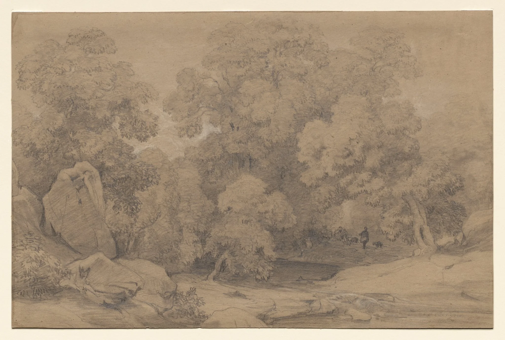 Landscape, by James Baker Pyne, 1845