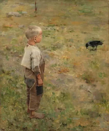 Poika ja varis