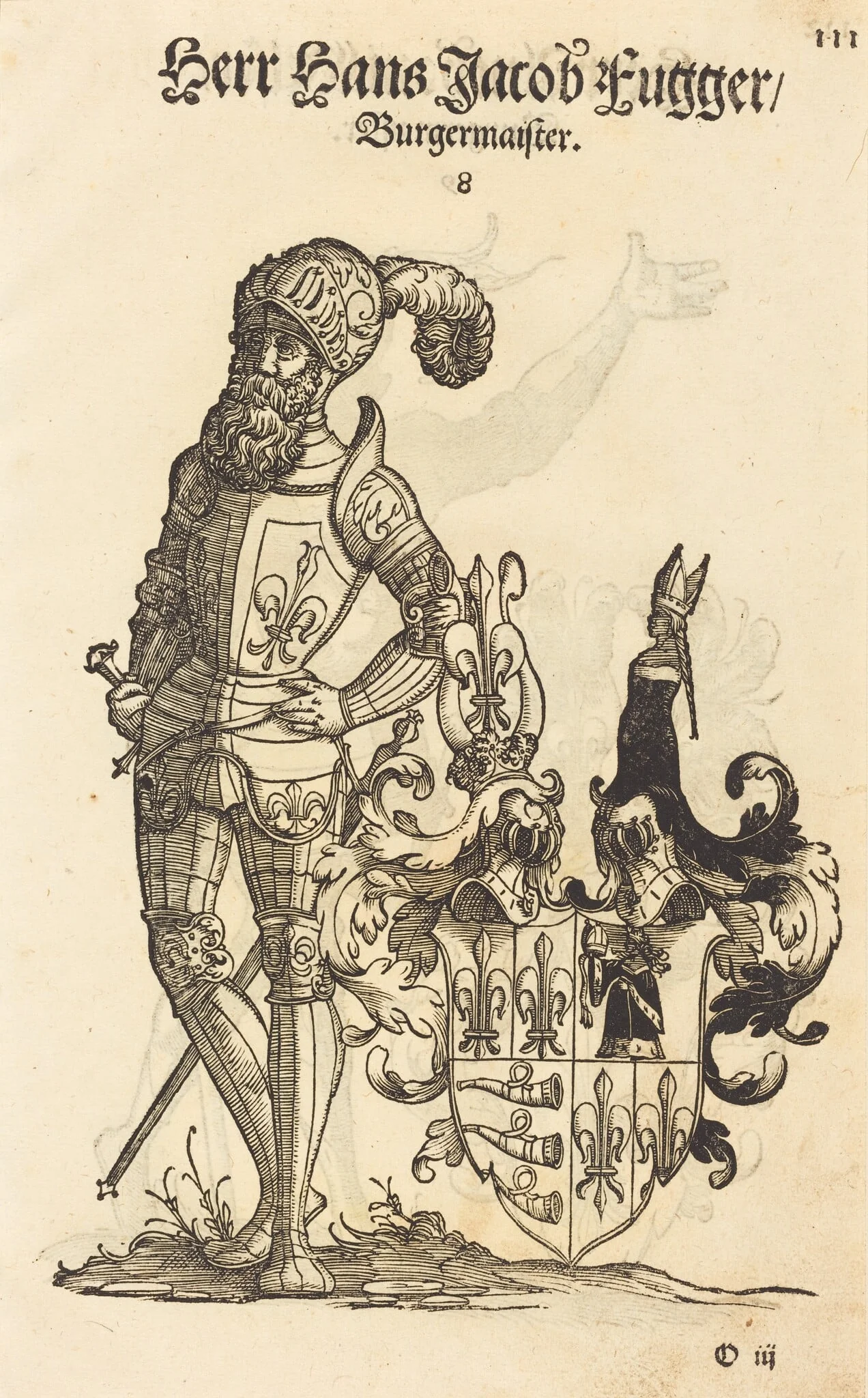 Page from Geschlechter Buch - Ausberg