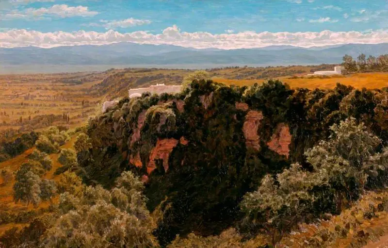 Wooded Cliff near Algiers