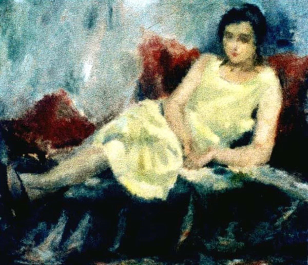 Femeie șezând