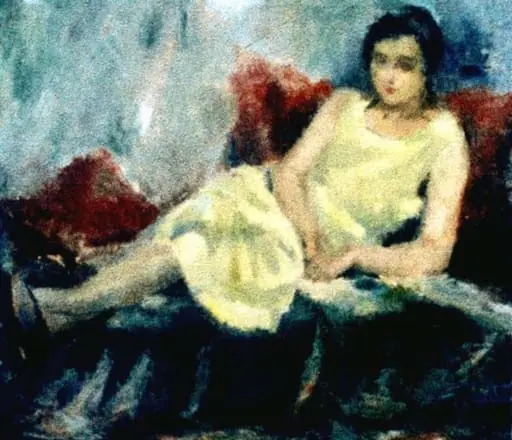 Femeie șezând