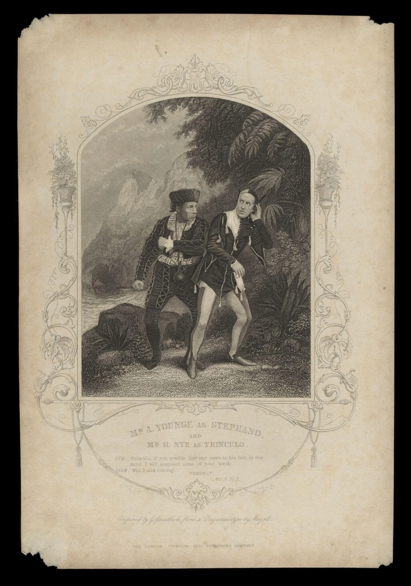 H Beard Print Collection, by George Greatbach, 1850