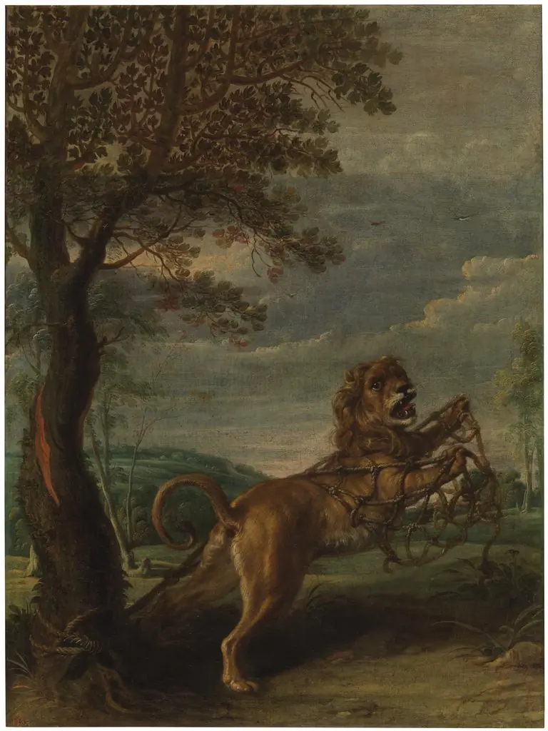 Aesop's fable: The Lion and the Mouse