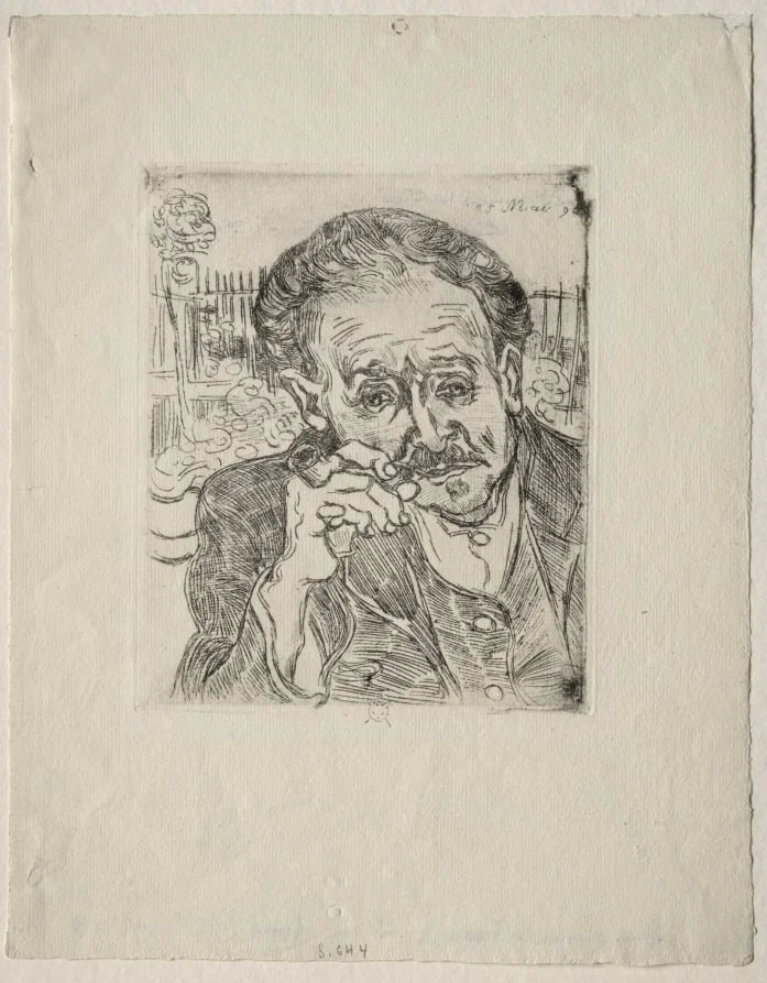 Dr. Gachet, by Vincent van Gogh, 1890