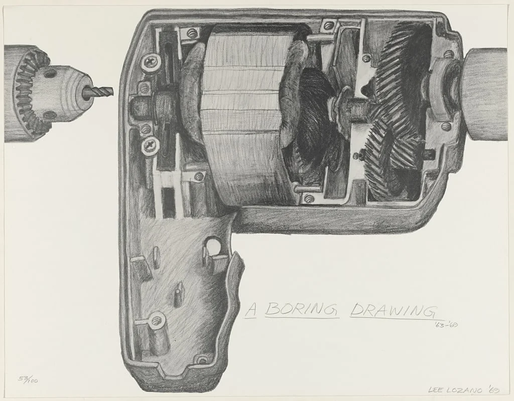 Untitled, by Lee Lozano, 1969