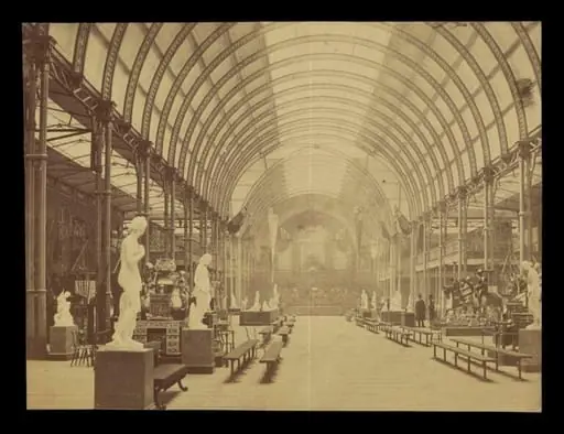View of Manchester Art Treasures Exhibition