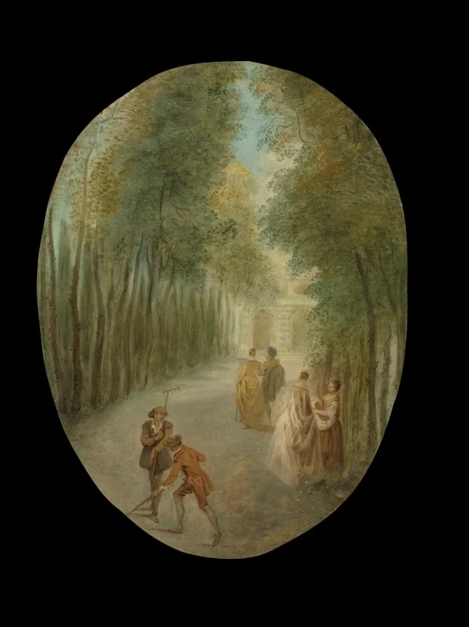 Spring, by Jean-Baptiste Pater, unspecified, 1728