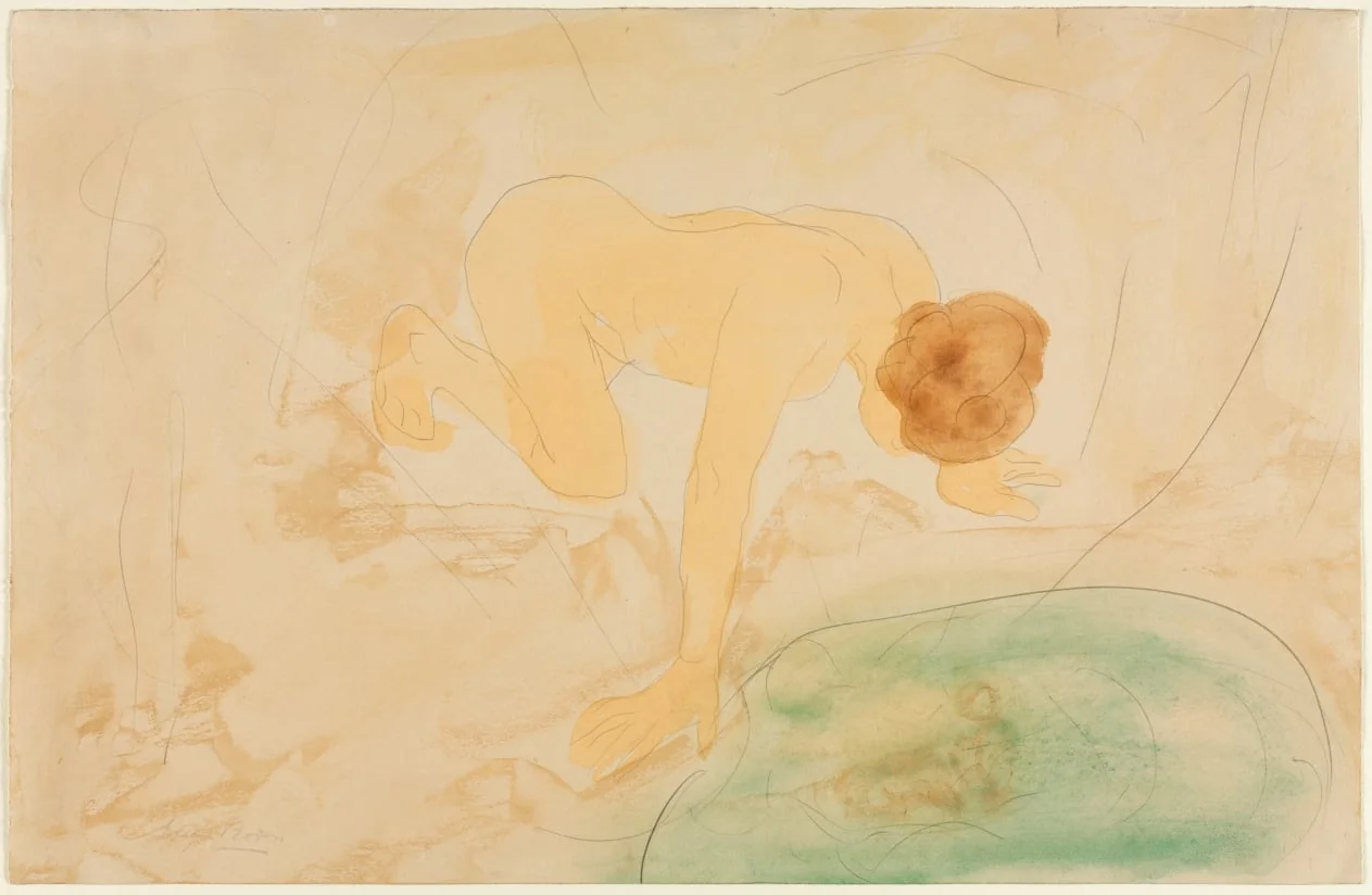 The Reflection, by Hand B, 1905