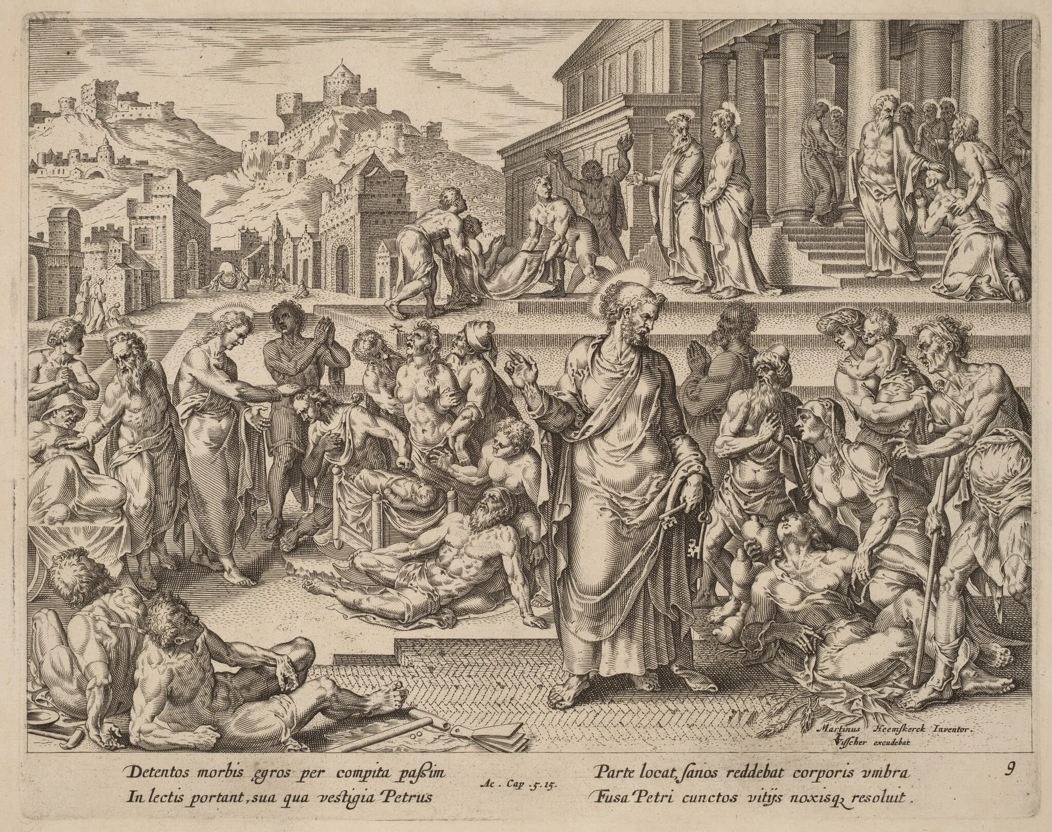 Saint Peter Healing the Sick with His Shadow