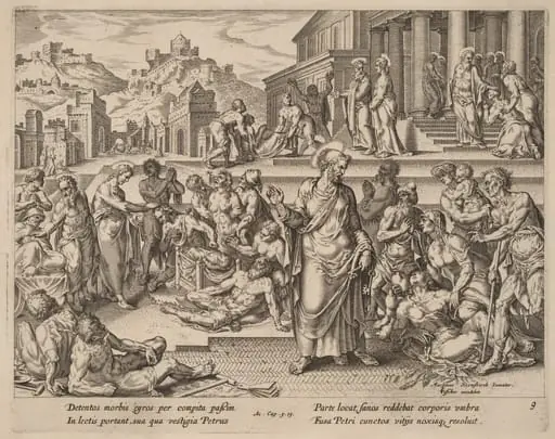 Saint Peter Healing the Sick with His Shadow