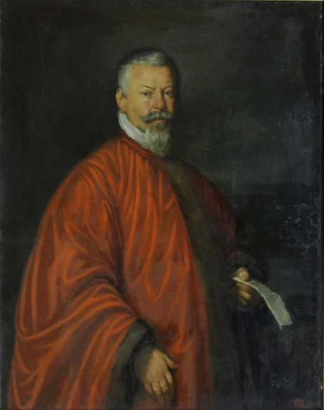 Portrait of Nikola Kuchi, by Bernardo Strozzi, oil, 1637