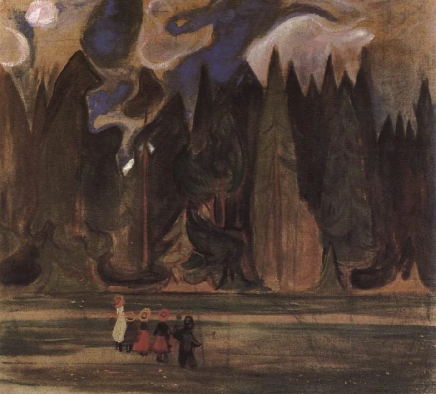 Children in the Forest
