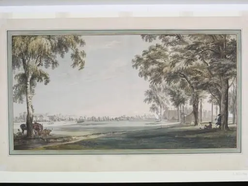 Eton College and Windsor from the Playing Fields