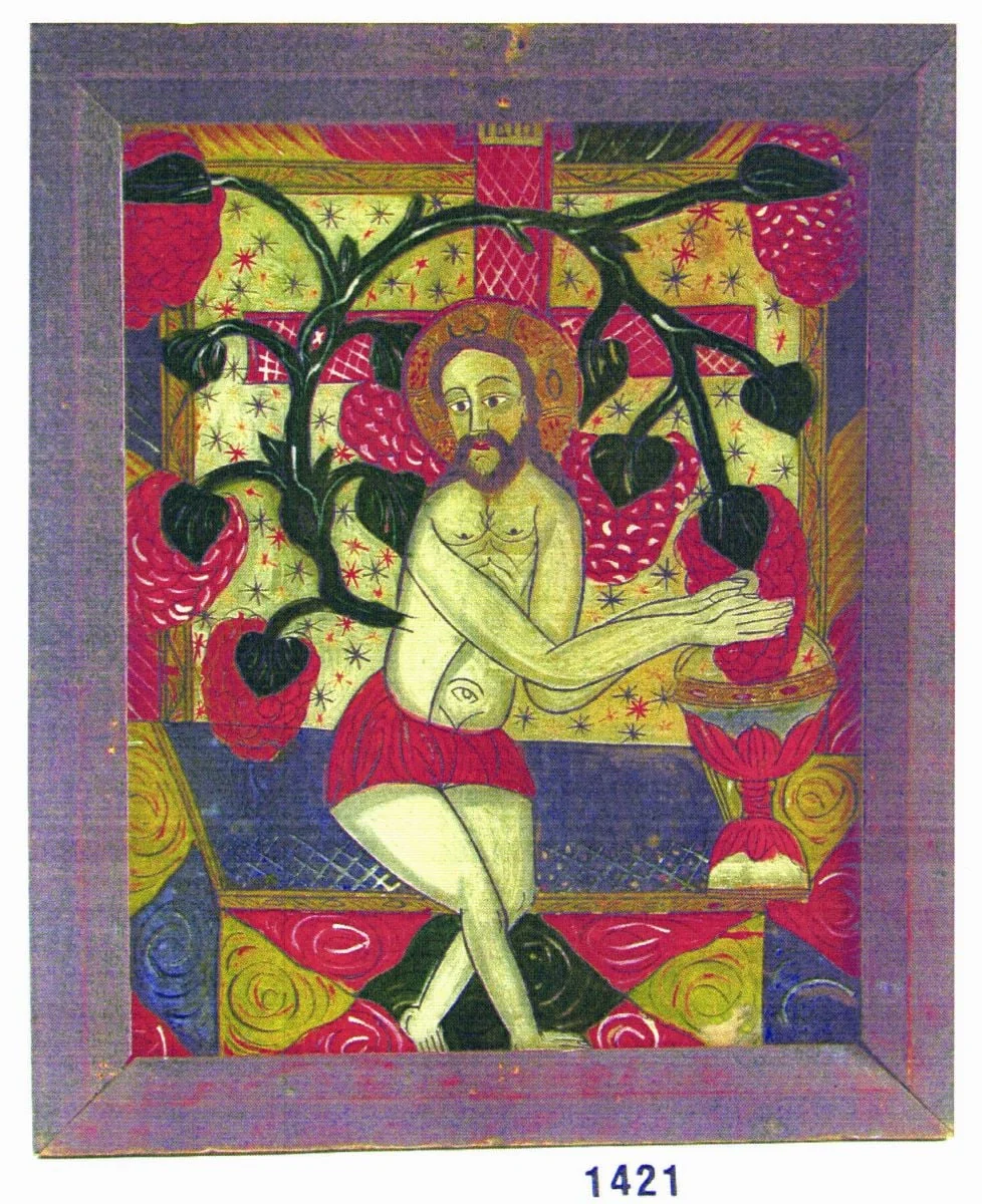 Iisus Hristos viță de vie, by Unknown, 1850