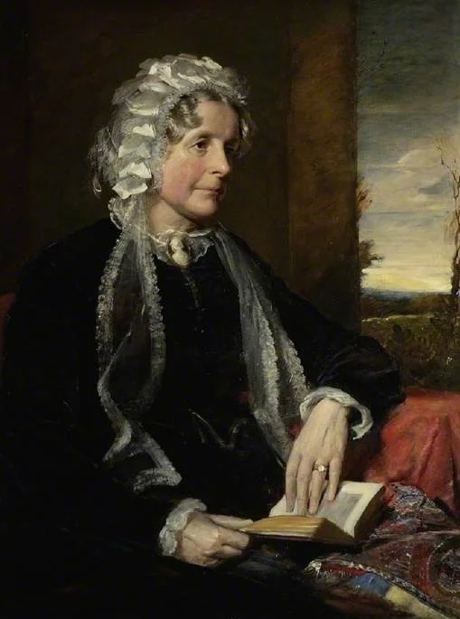 Mrs William Fothergill Robinson, by George Richmond, oil, 1870