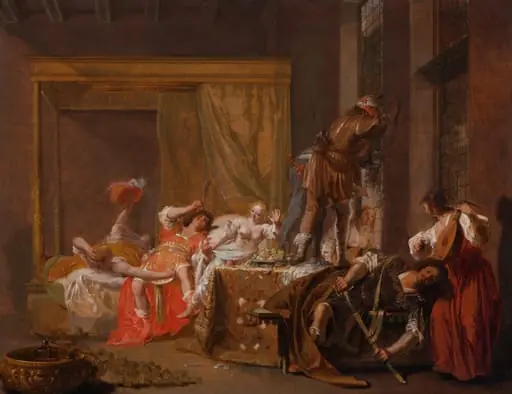 Scene from the Wedding of Messalina and Gaius Sillius