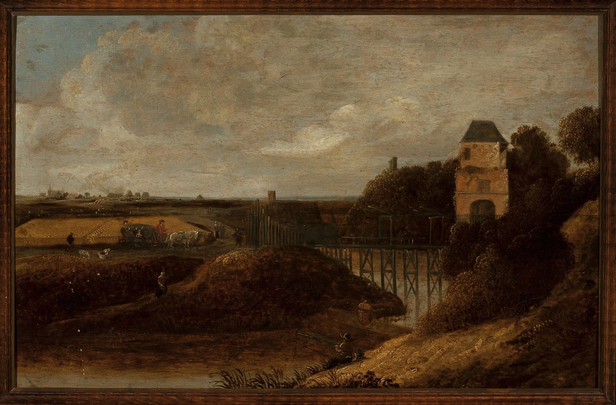 Landscape with a castle