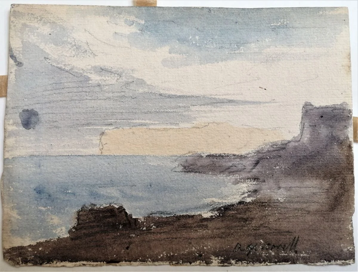 Mal la mare, by Carol Pop de Szathmári, 1874